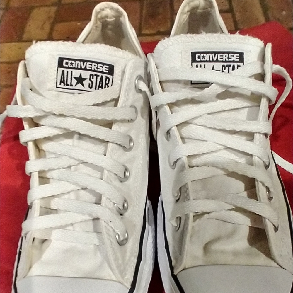 Converse Women's Platform Canvas Sneakers, Size 10